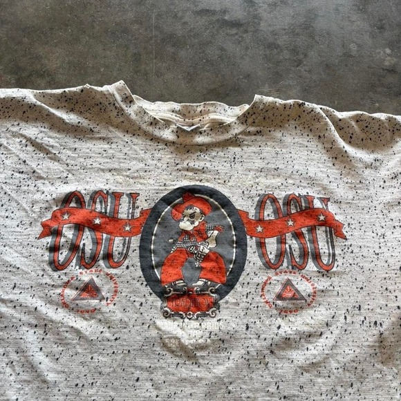 Vintage OSU cowboys tee shirt  Measure 24x25 - Picture 2 of 5